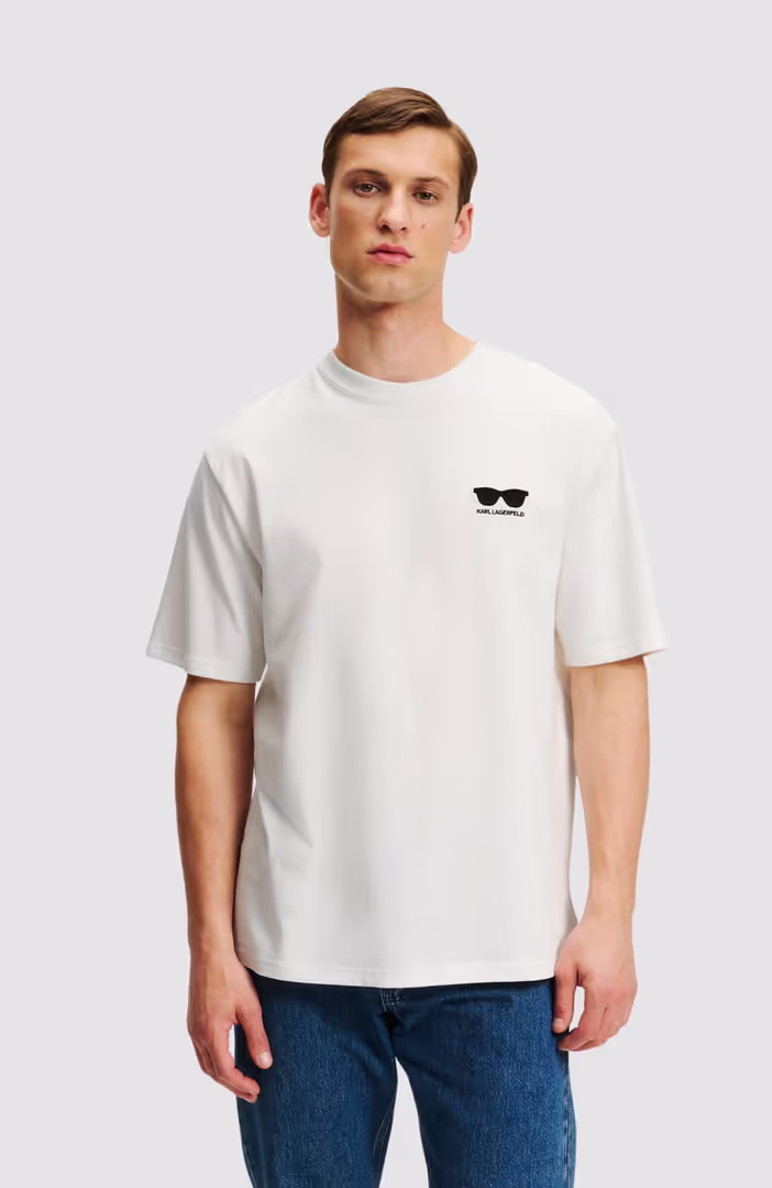 Embroidery Sunglasses T-Shirt