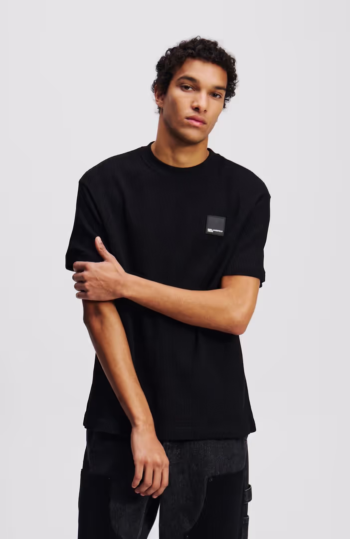 Klj Reg Ss Waffle Tee