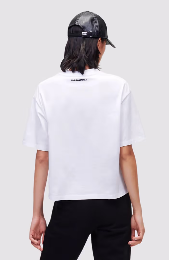 Karl Signature Hem T-Shirt