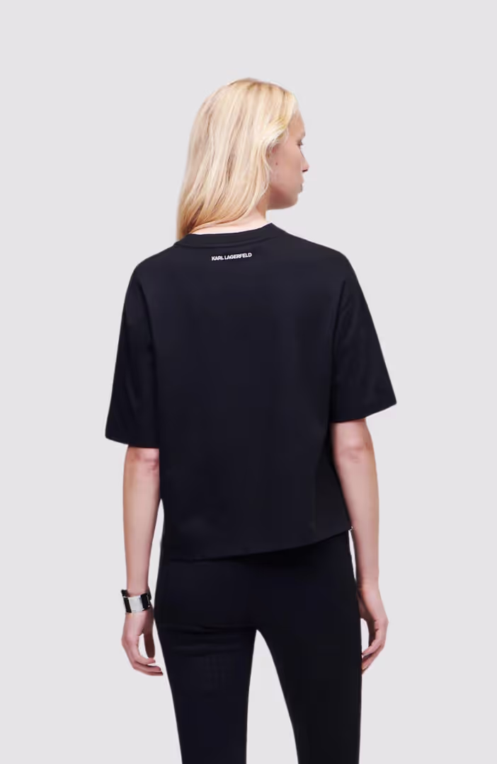 Karl Signature Hem T-Shirt