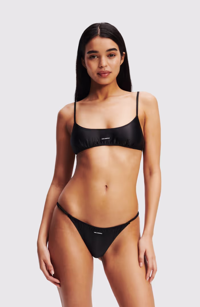 Essential Logo Satin Thong