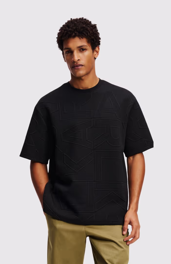 Square Letters Stitch T-Shirt