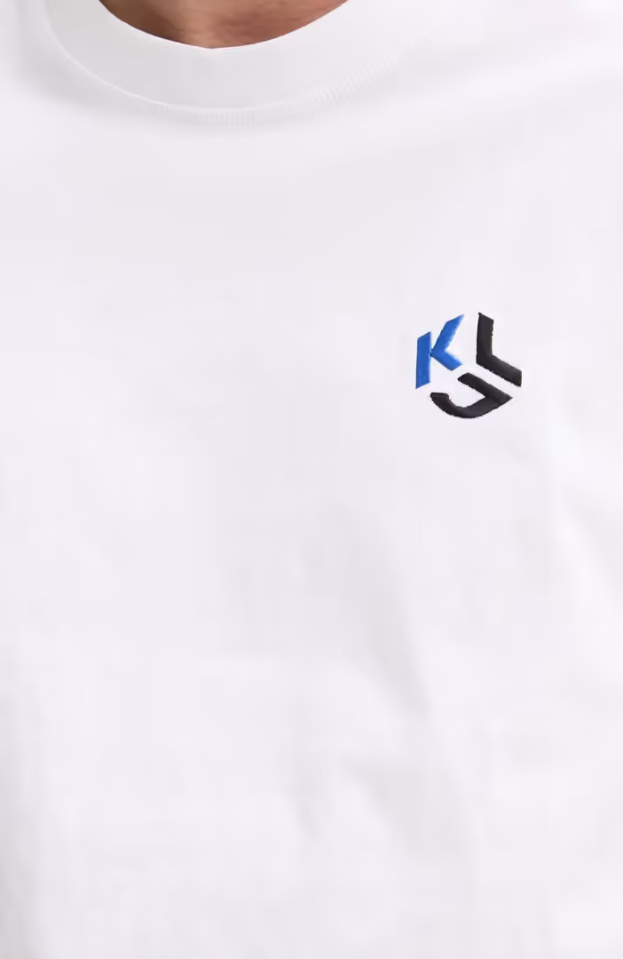 Klj Ss Relaxed Monogram Tee