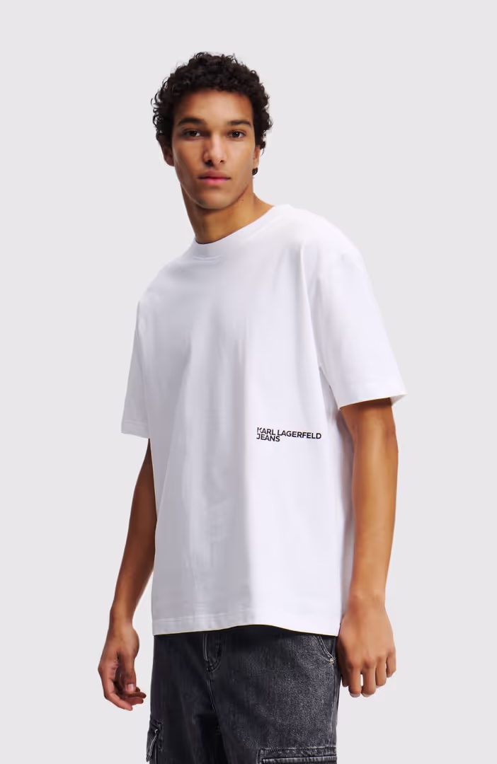 Klj Relaxed Back Stripe Tee