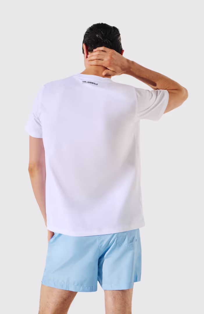 Karl Vertical Logo T-Shirt