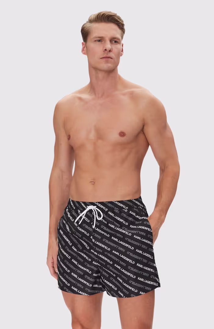Diagonal Aop Short Boardshorts