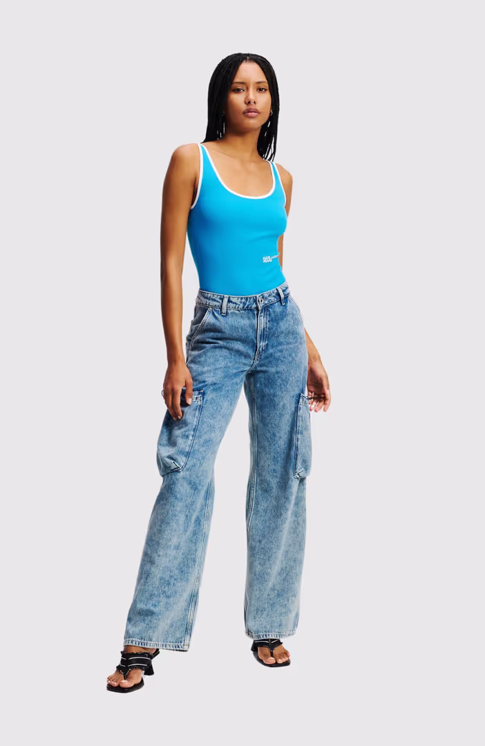Klj Mr Relaxed Cargo Denim