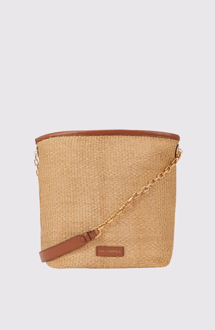 K/Autograph Md Bucket Raffia
