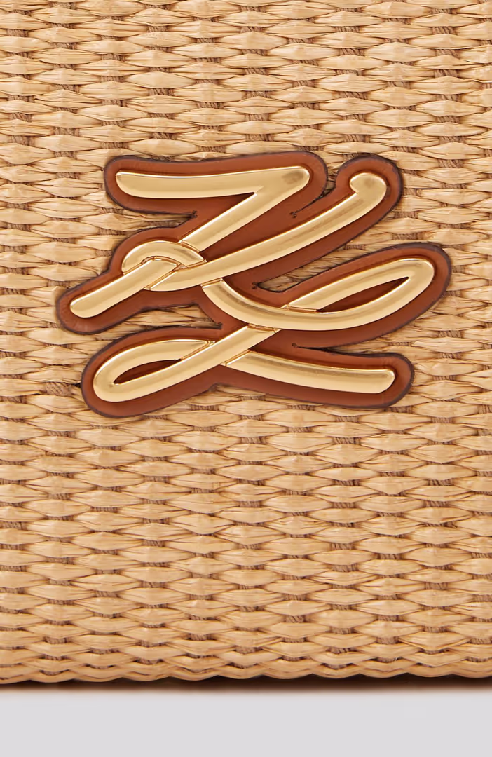 K/Autograph Md Bucket Raffia