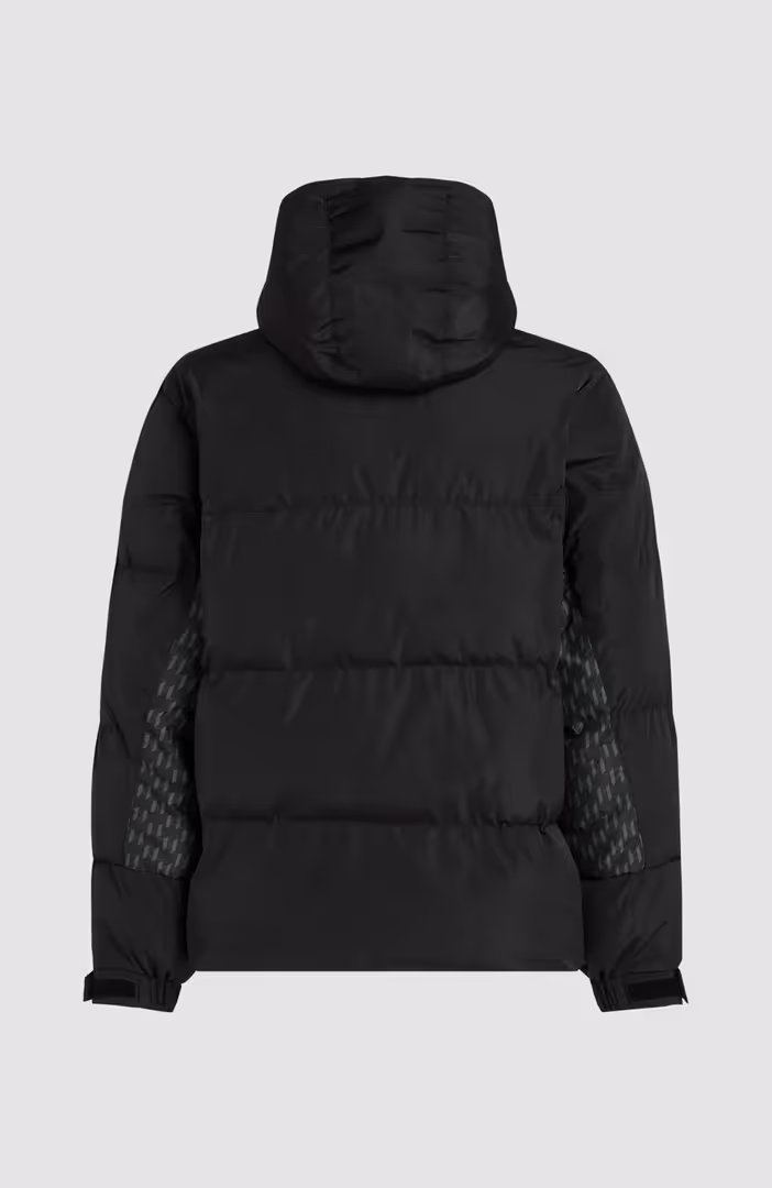 Short Puffer W/ Contrast