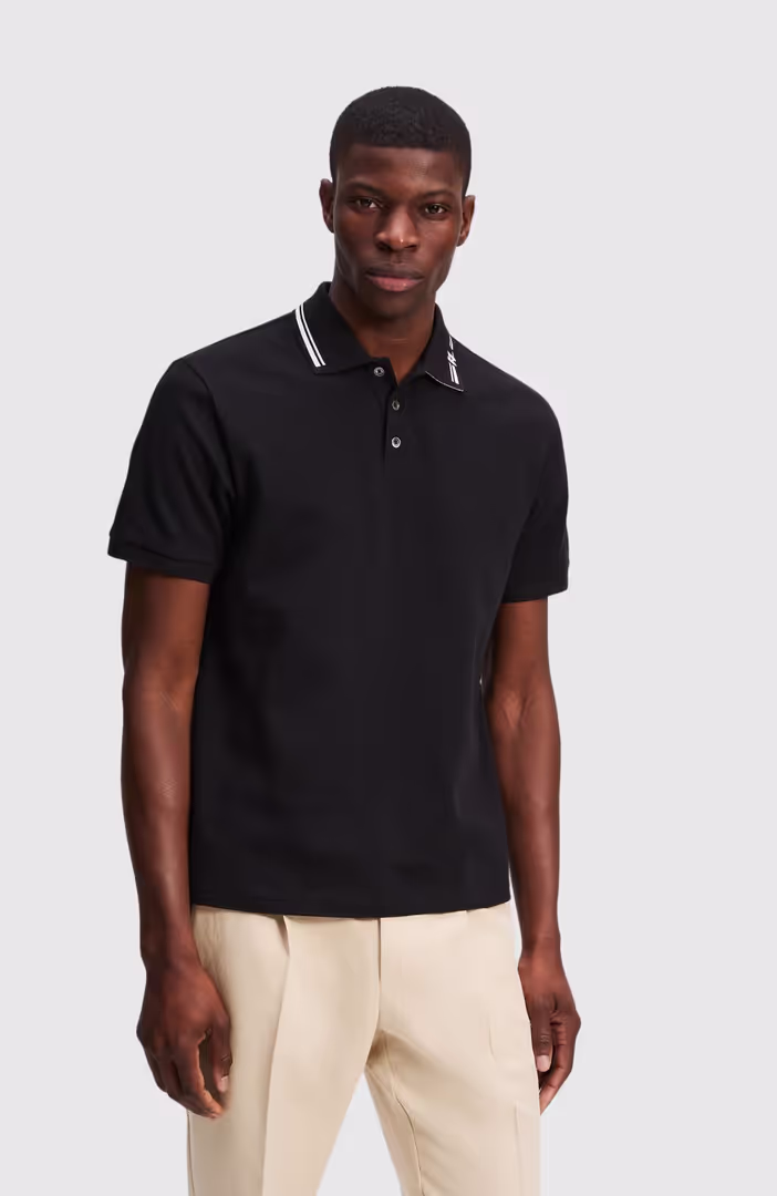 Polo W/ Contrast Details
