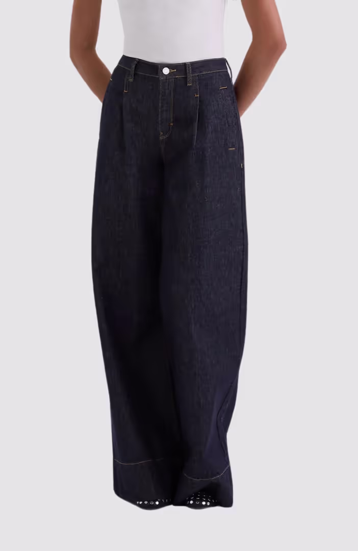 Fashion Wide Leg Denim