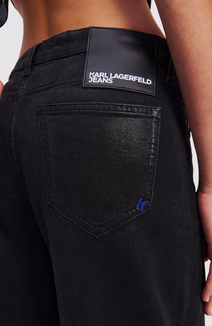 Klj Mr Relaxed Coated Denim