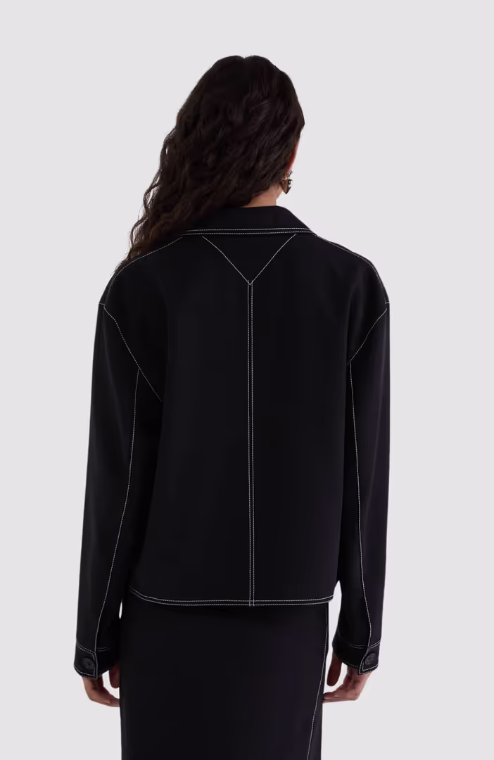 Contrast Stitch Jacket
