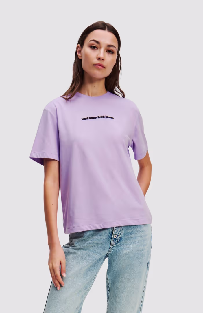 Klj Reg Blur Logo Tee