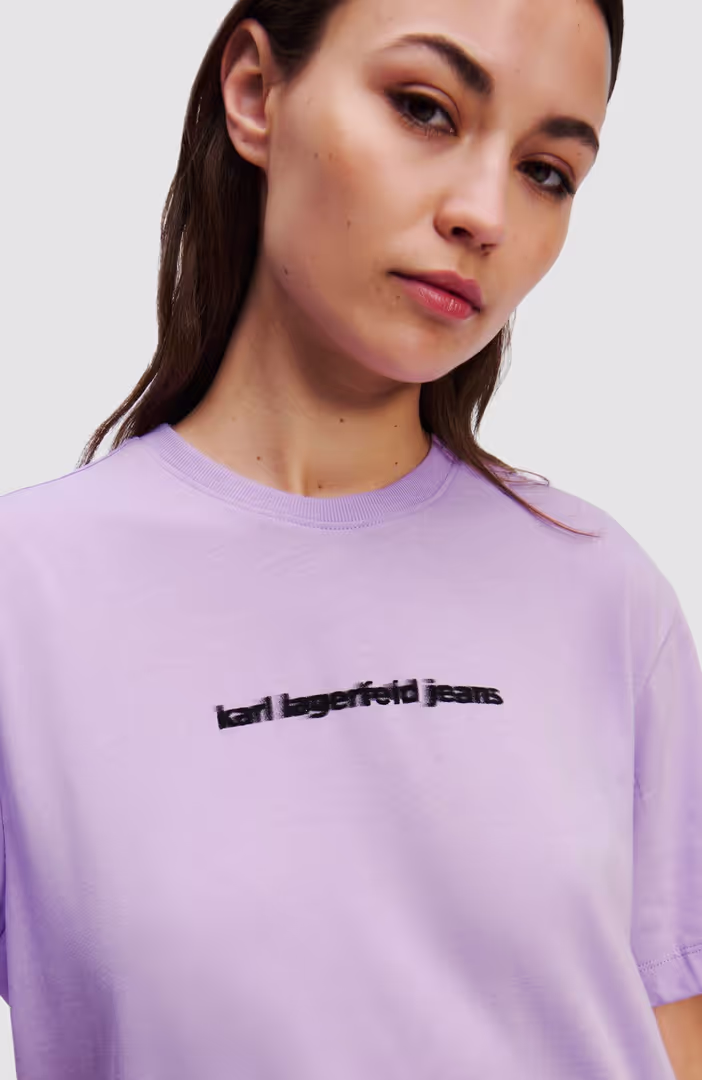 Klj Reg Blur Logo Tee