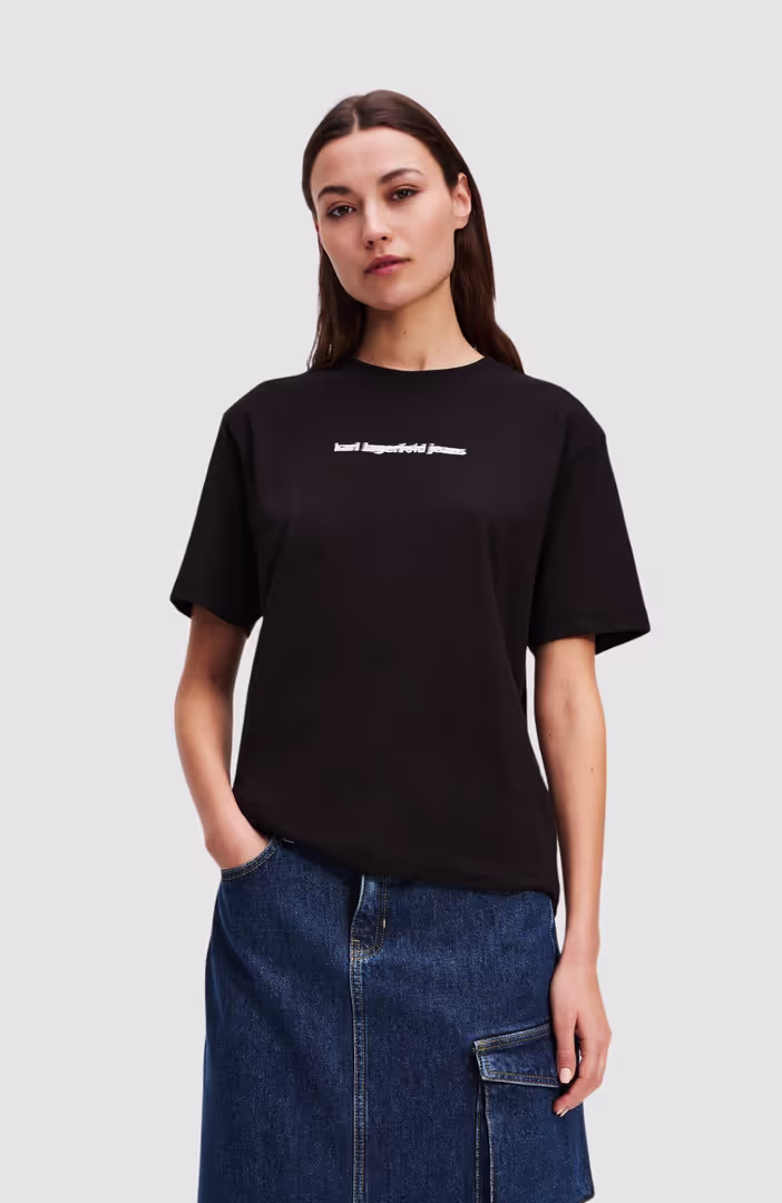 Klj Reg Blur Logo Tee