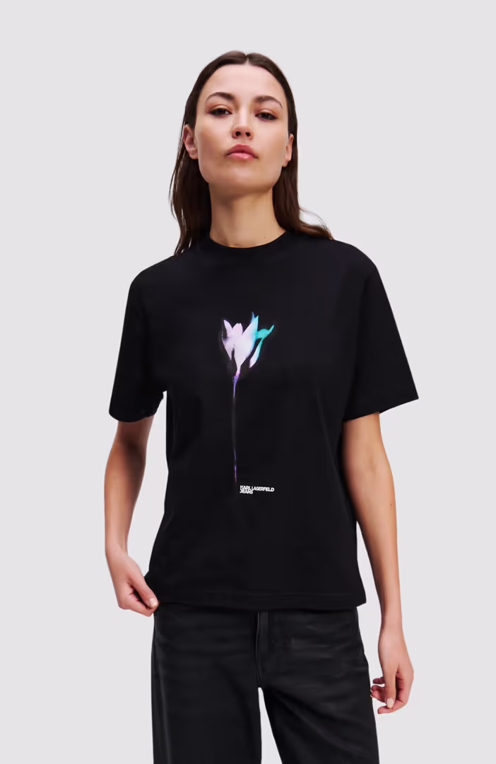 Klj Reg Flower Colour Tee