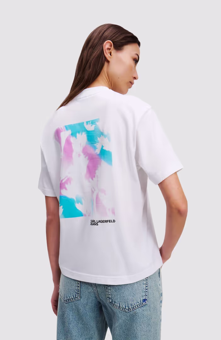 Klj Reg Box Floral Tee