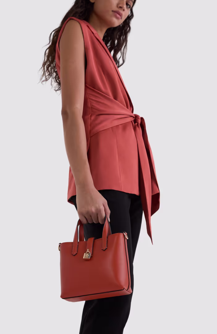K/Autograph Padlock Mini Tote