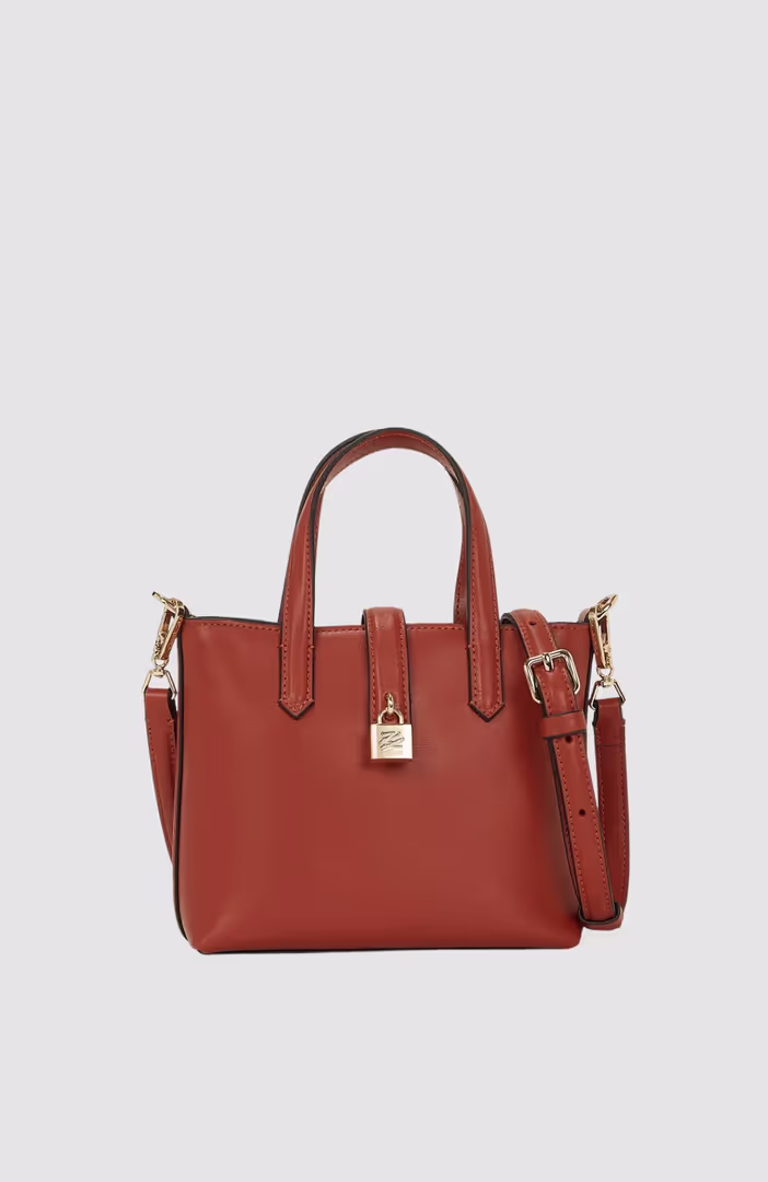 K/Autograph Padlock Mini Tote
