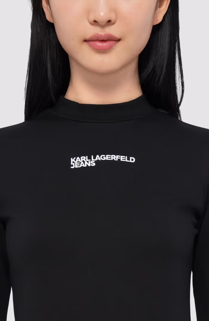 KLJ Milano Mock Neck Dress