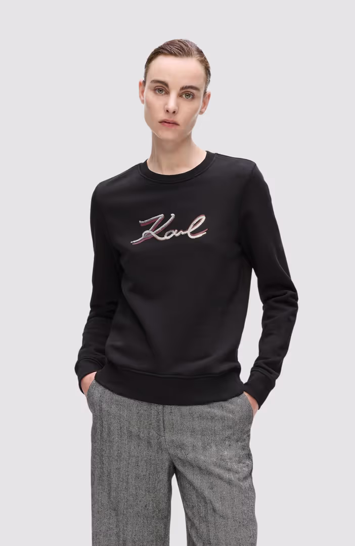 Signature Sequins Sweatshirt