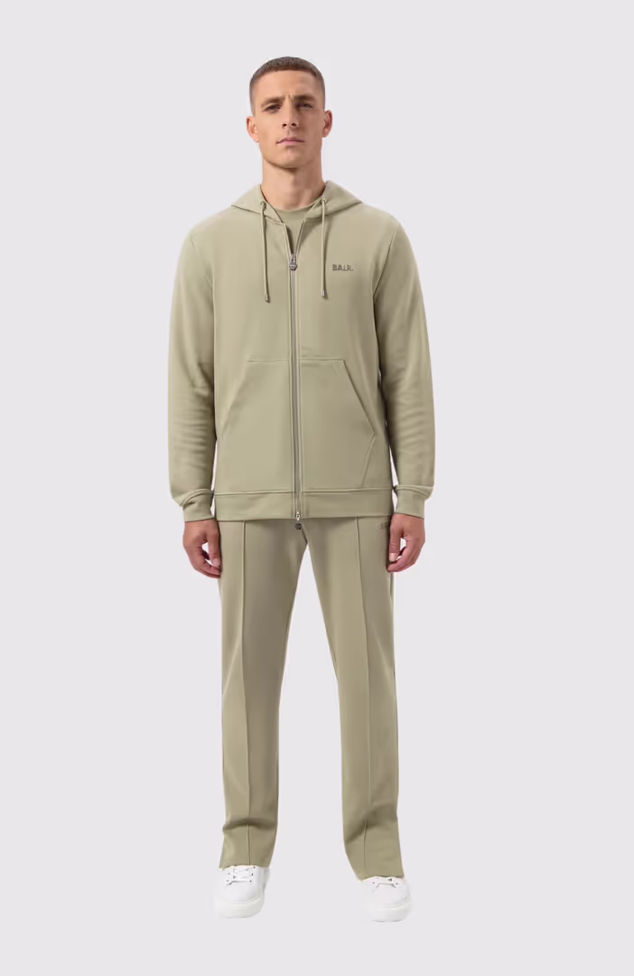 Q-Series Regular Fit Zip Through Hoodie