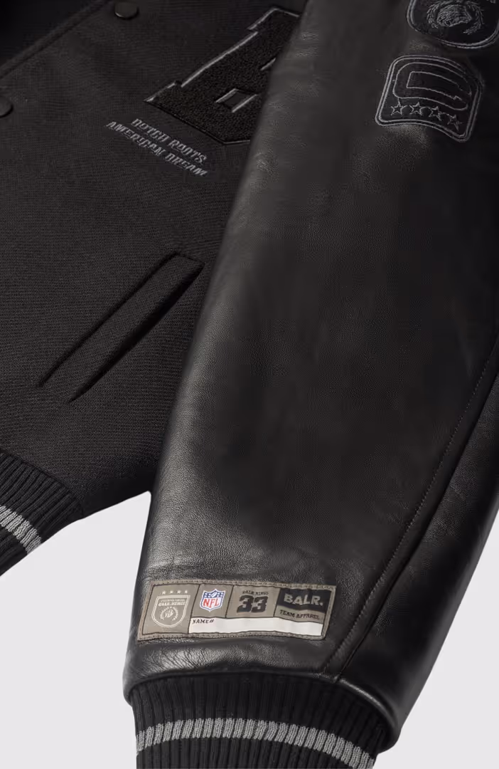 NFL x BALR. Varsity Jacket