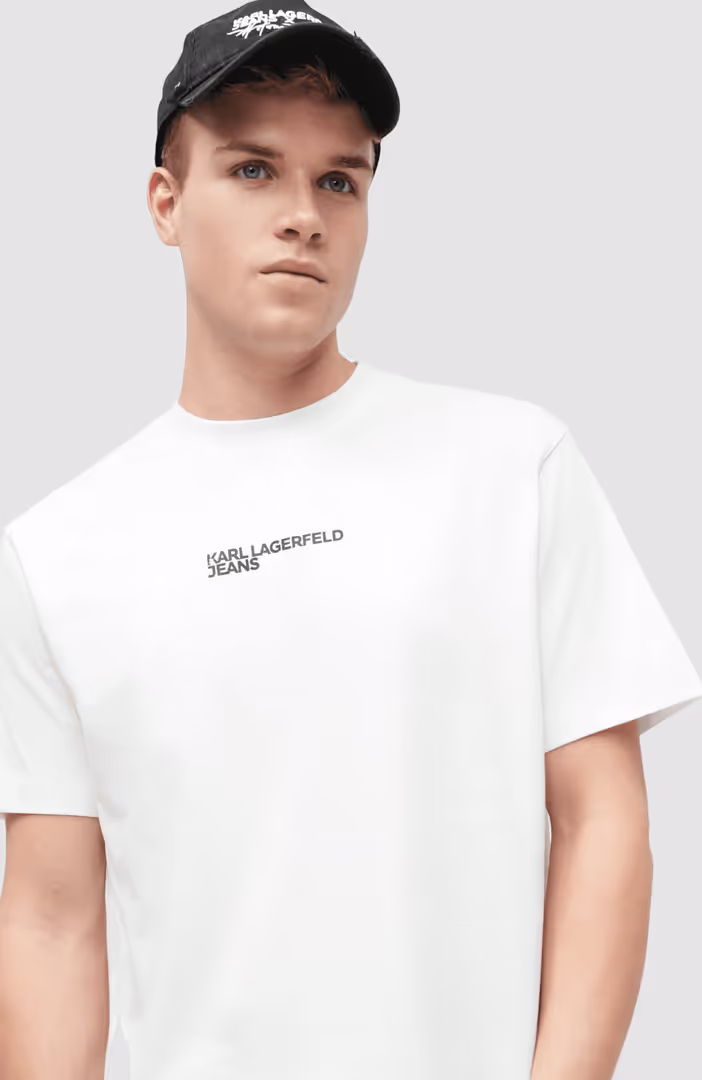 KLJ Reg Ss Letters Tee