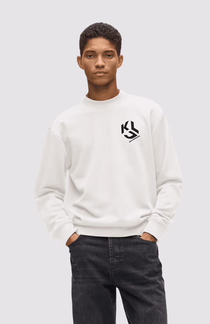 KLJ Reg Monogram Sweat