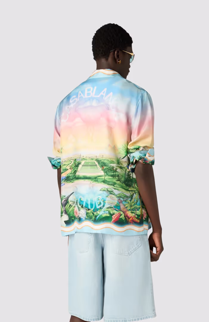Cuban Collar Ls Shirt