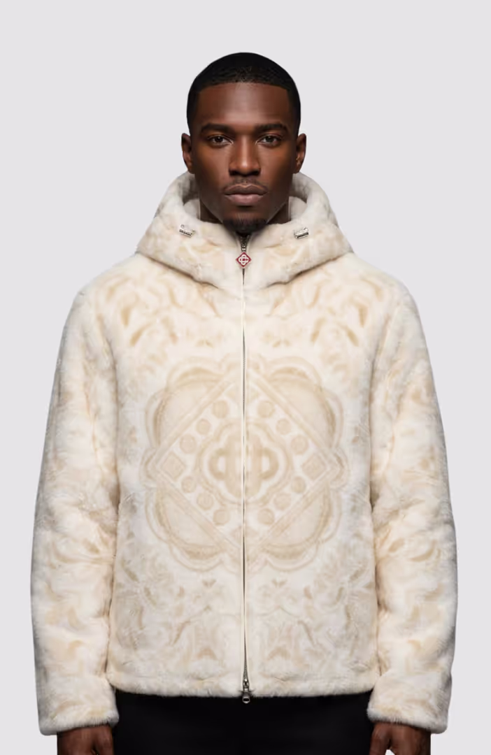 Faux Fur Hoodie