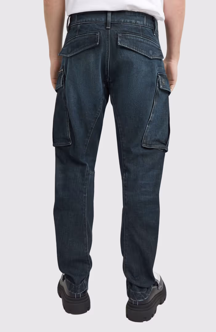 Rovic zip 3d regular tapered denim