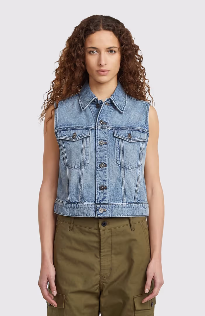 Shrunken Vest Wmn