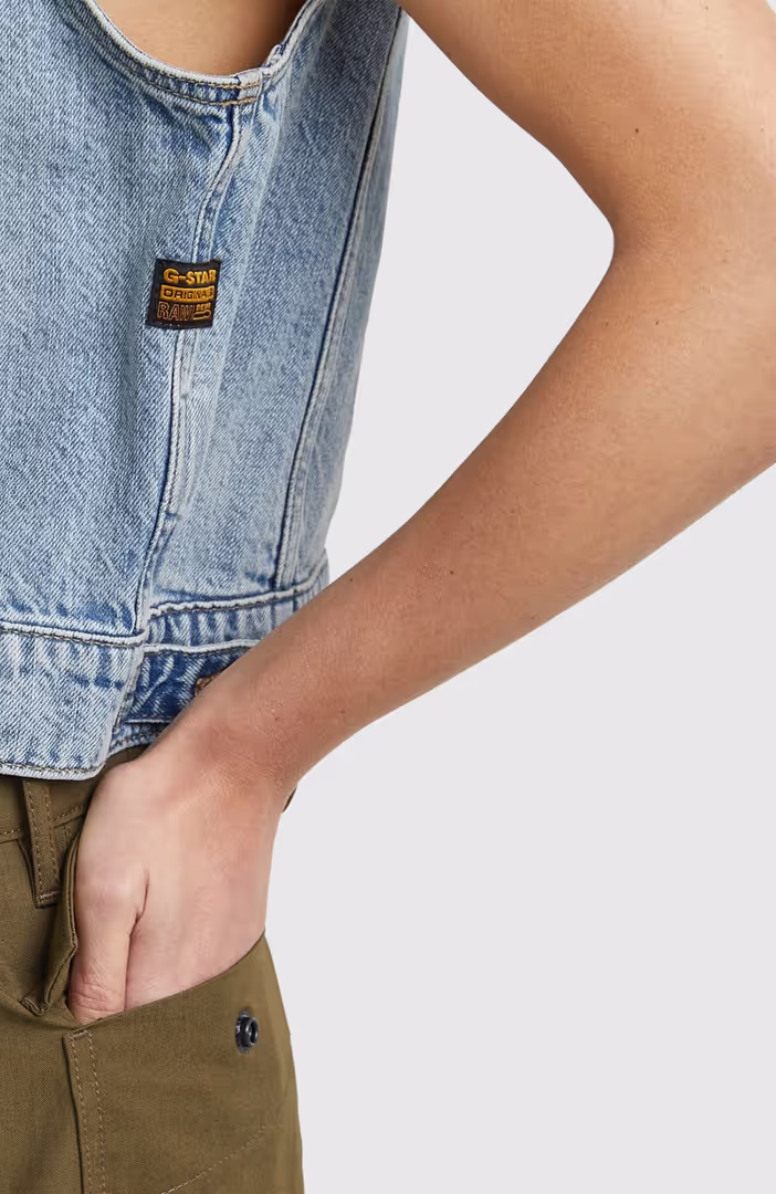 Shrunken Vest Wmn
