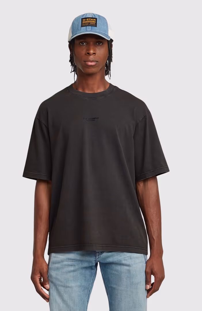 Overdyed center chest boxy r t