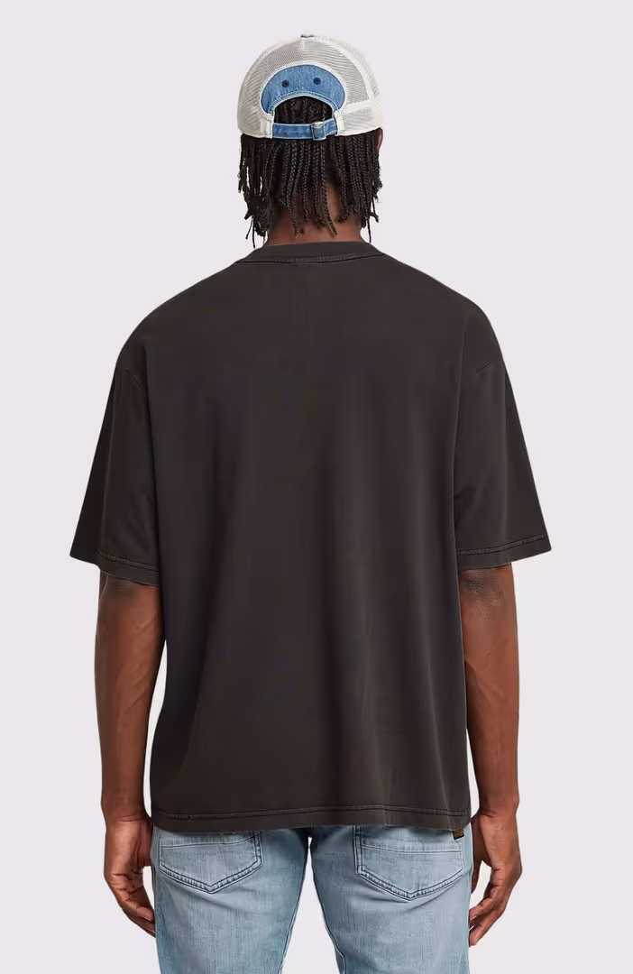 Overdyed center chest boxy r t