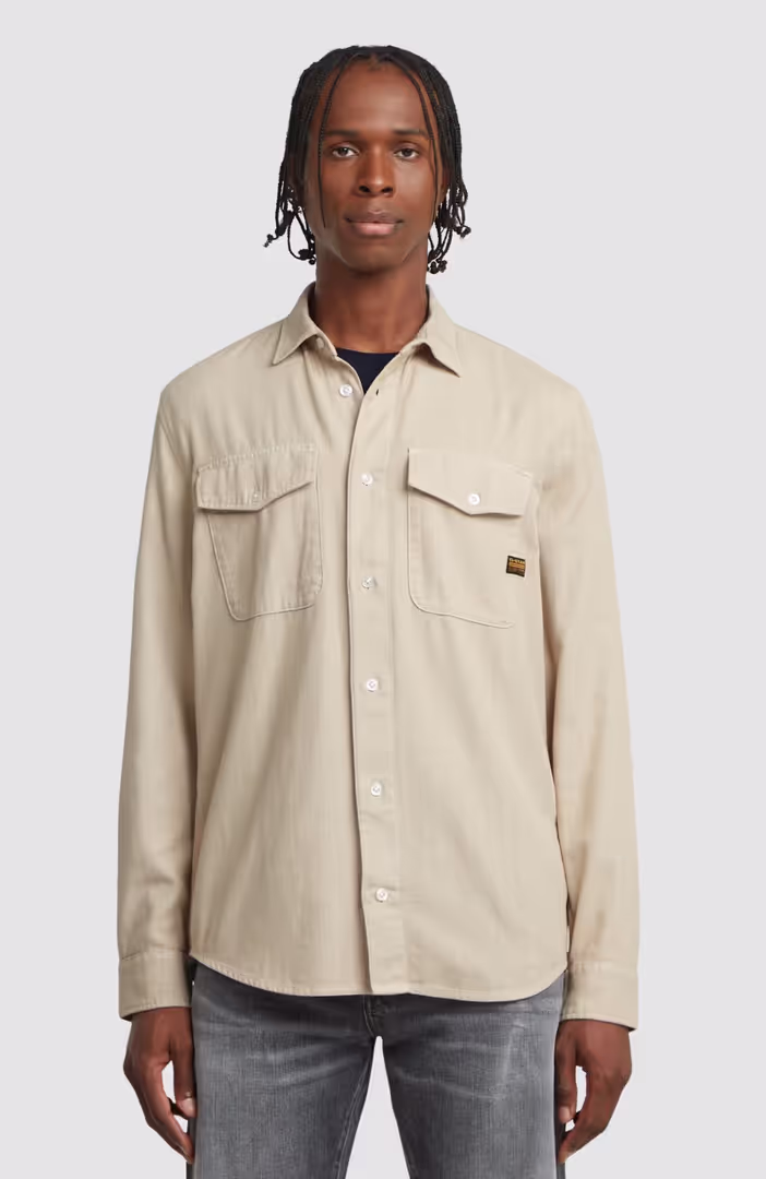 Marine Slim Shirt l\s