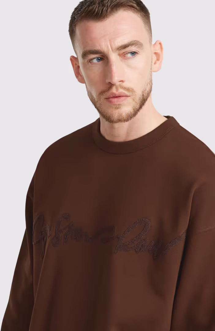 Chenille G-script loose r sw