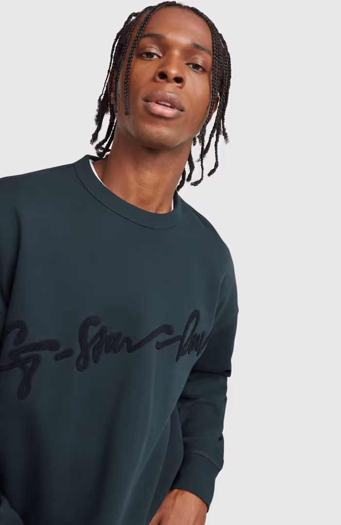 Chenille G-script loose r sw