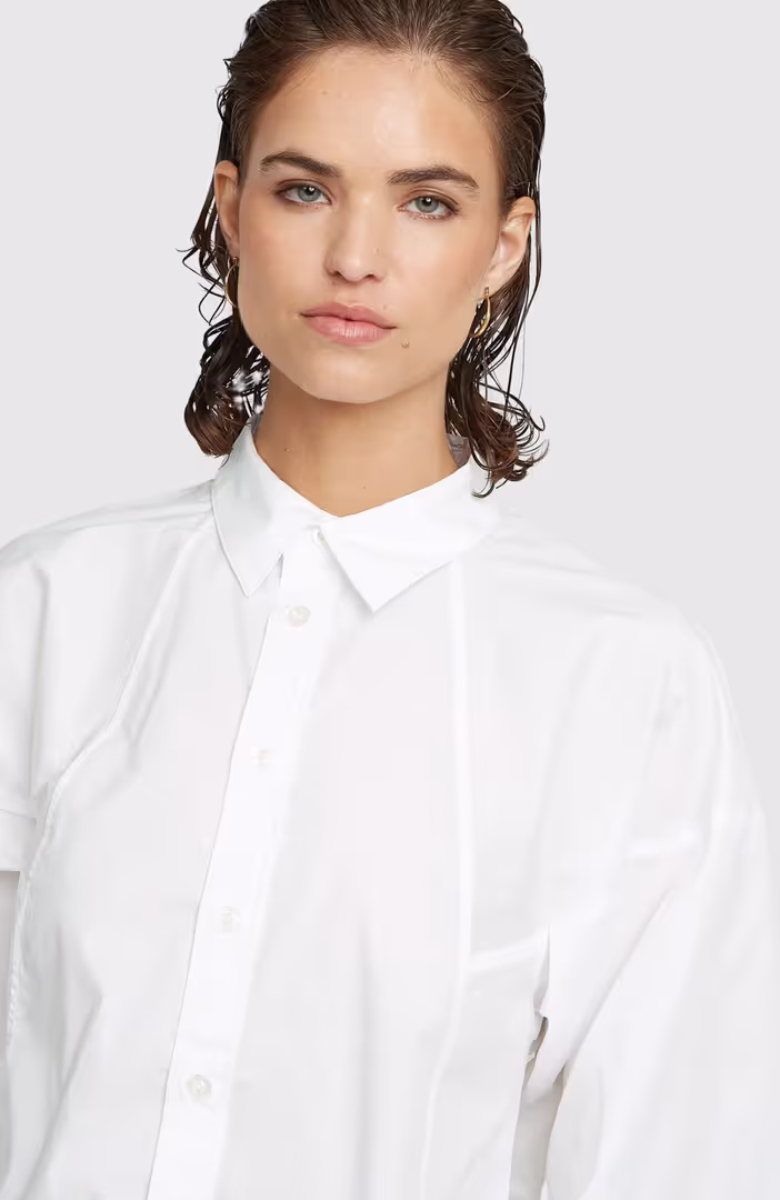Macro balloon shirt wmn
