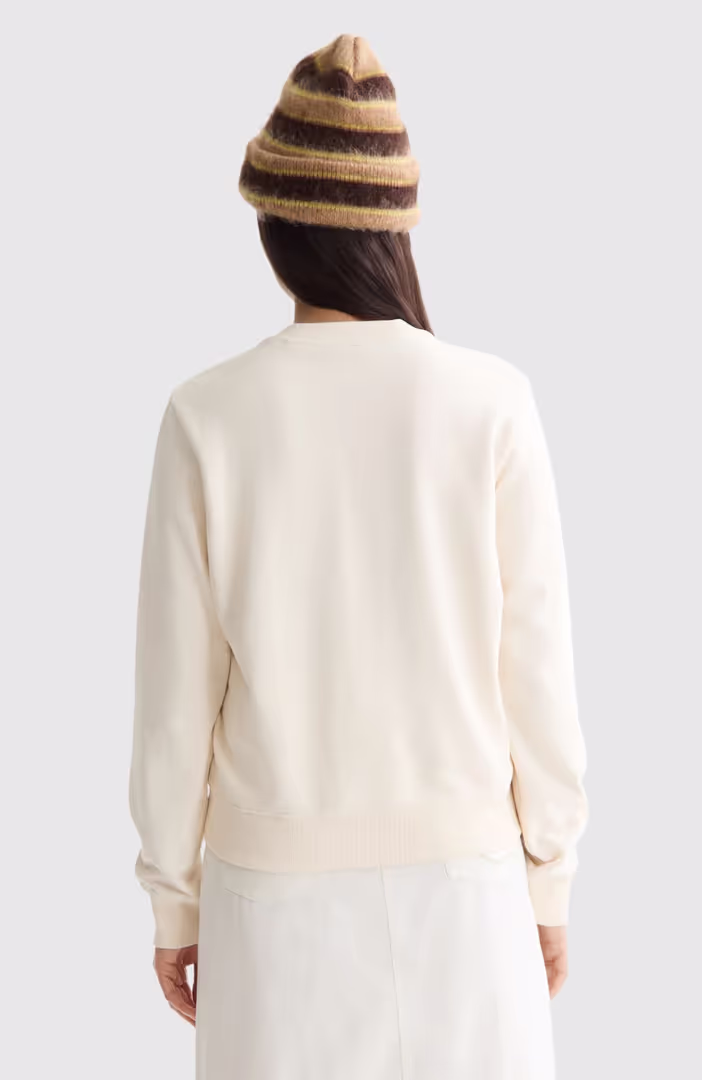Regular fit sweatshirt with chest artwork