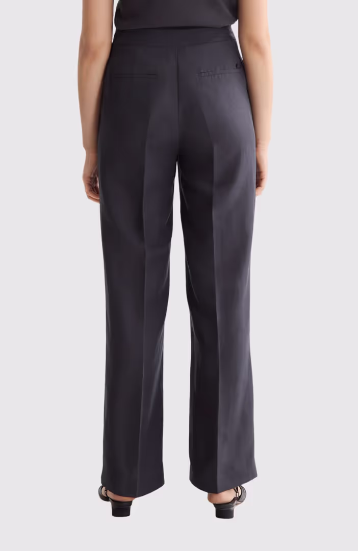 Edie - high rise wide leg drapey pant