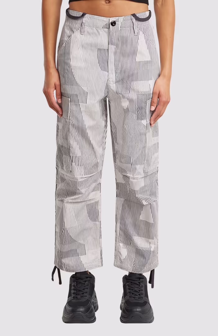 Cropped cargo pants wmn