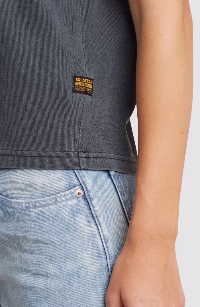 Mini g-script logo overdyed s\l r t wmn