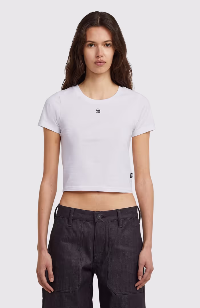 Cropped mini slim r t wmn