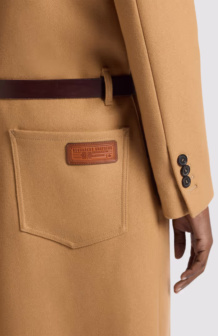 Low Belt Coat
