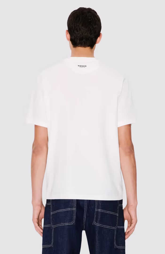 Boke Flower embroidered T-shirt