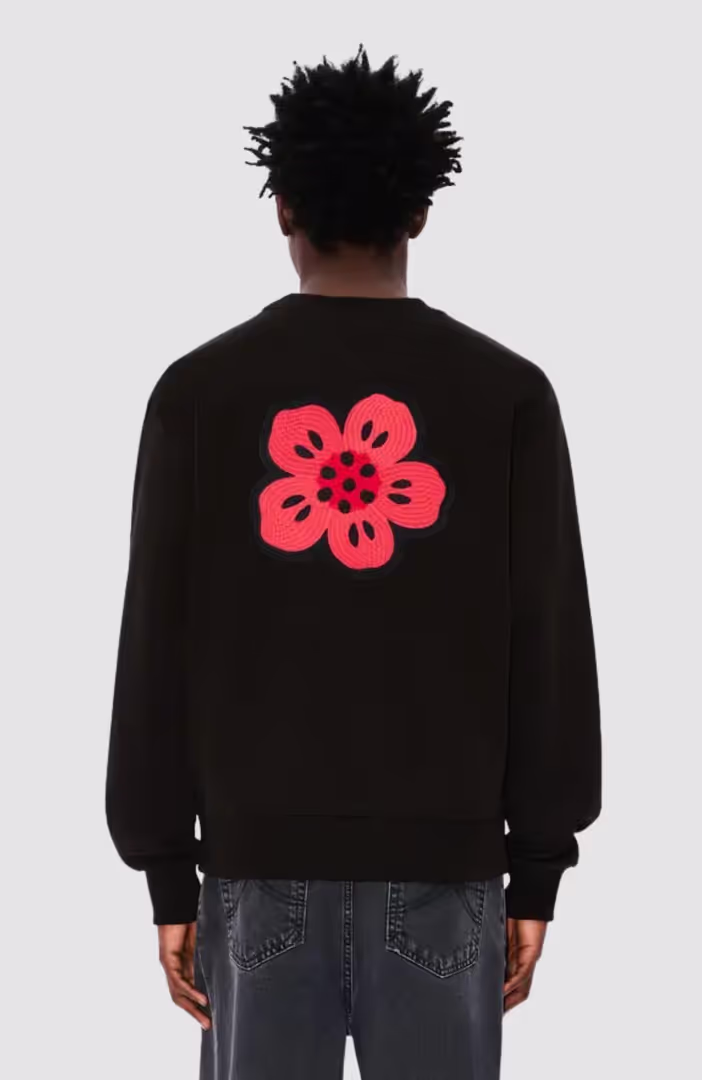 Boke Flower embroidered sweatshirt
